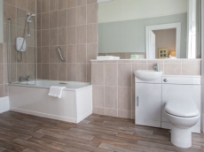 En-suite bathrooms, added in 2016 help ensure the hotel meets the expectations of guests today